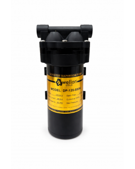 Wellon Gold 600 GPD Booster Pump (DP-125-600W) – High Pressure RO Diaphragm Pump